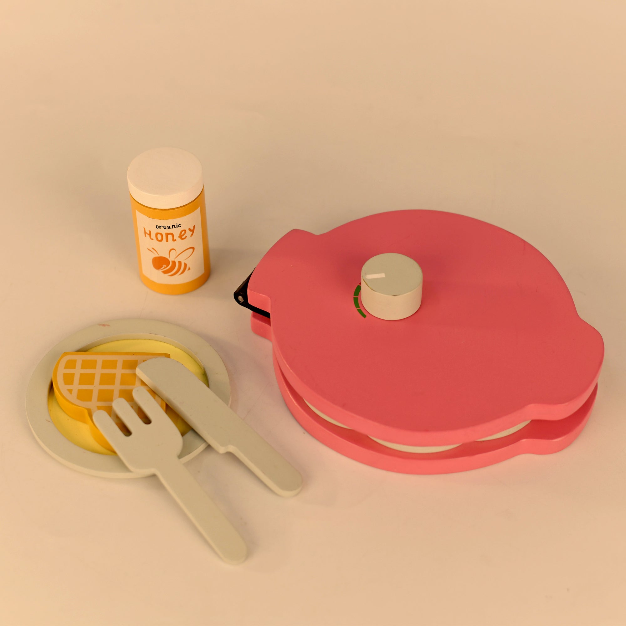 Sweet Treat - Waffle Maker Pink Color - PlayBox