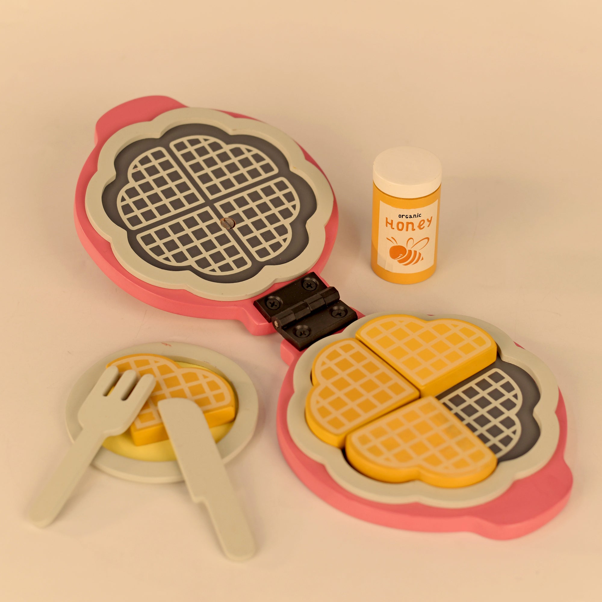 Sweet Treat - Waffle Maker Pink Color - PlayBox
