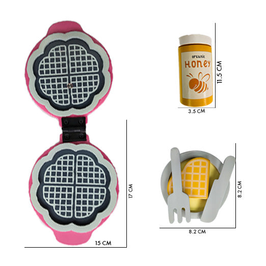 Sweet Treat - Waffle Maker Pink Color - PlayBox