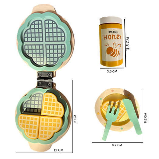 Sweet Treat - Waffle Maker Beige Color - PlayBox