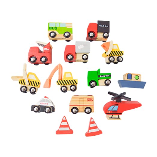 Best Drive In, Wooden Car Parking Garage Toy Playbox India