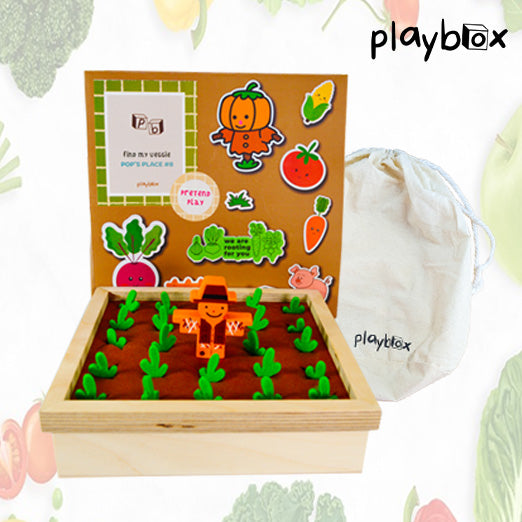 Find my Veggie - Garden Memory Game - PlayBox
