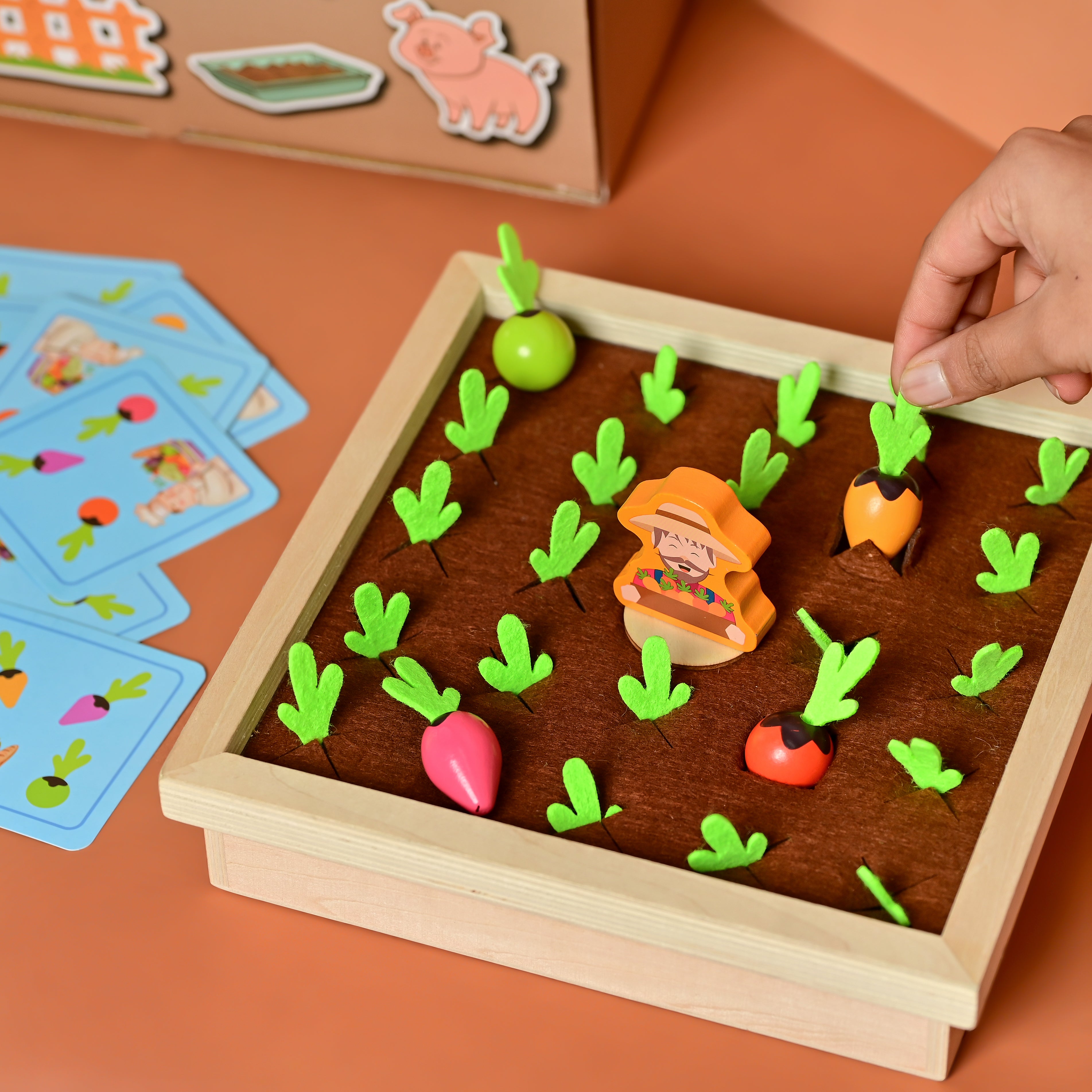 Find my Veggie - Garden Memory Game - PlayBox