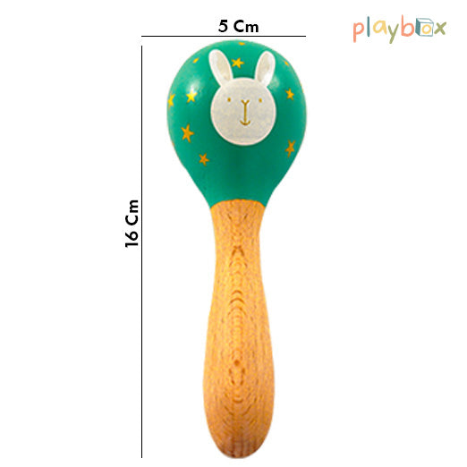 Forest Maracas Pack of 1 - PlayBox