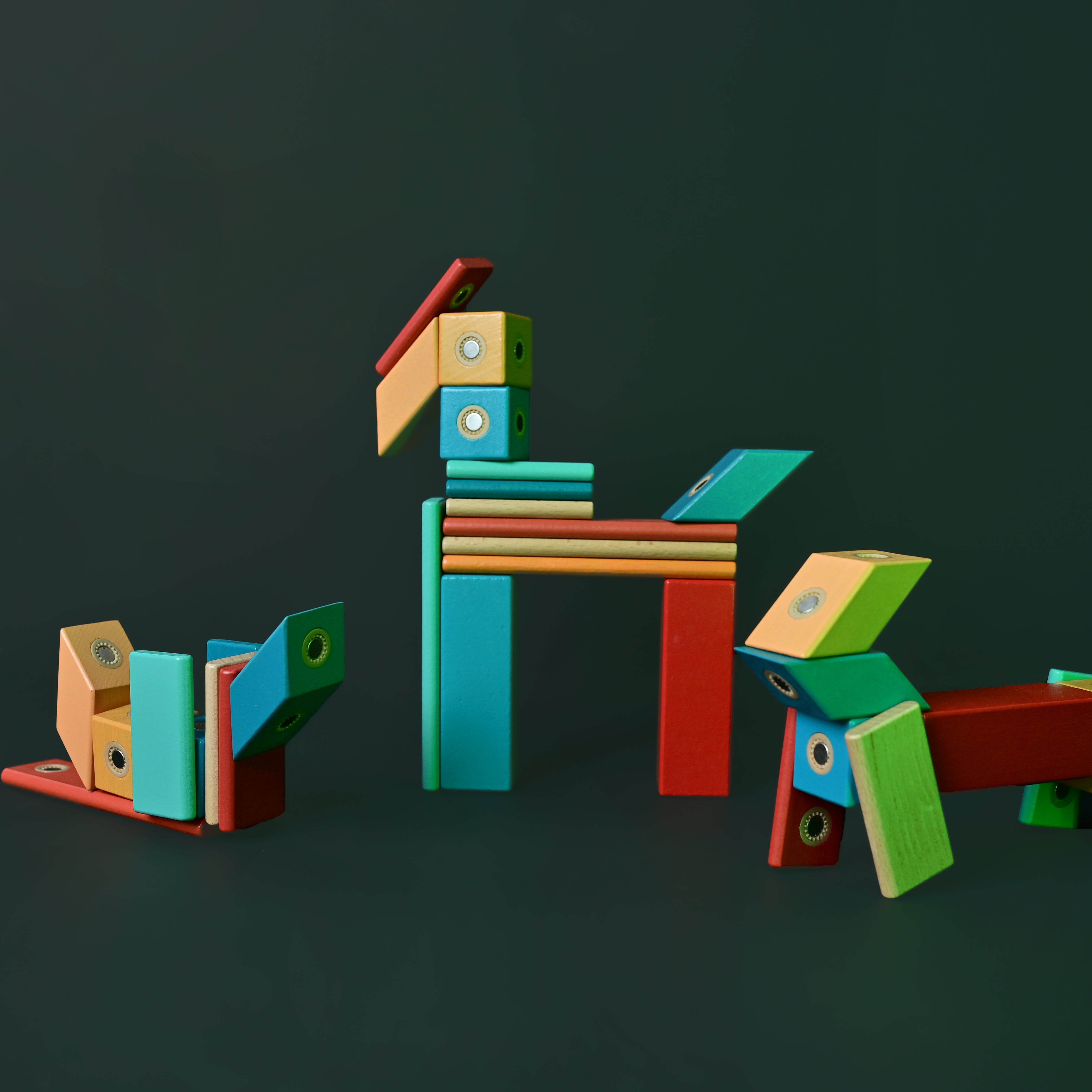 Wooden Magblocks - PlayBox