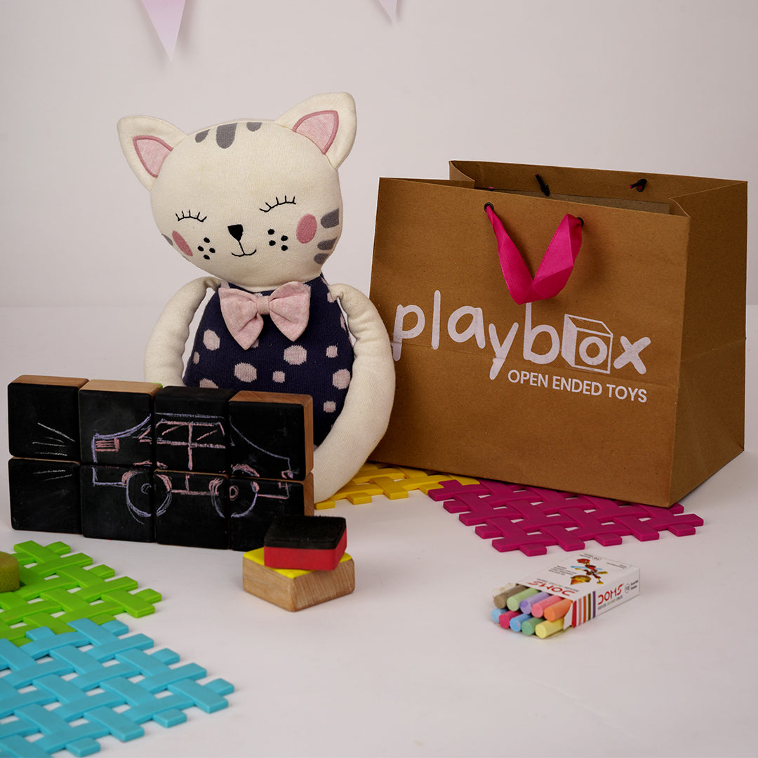 Chalk Board Block 4 pcs