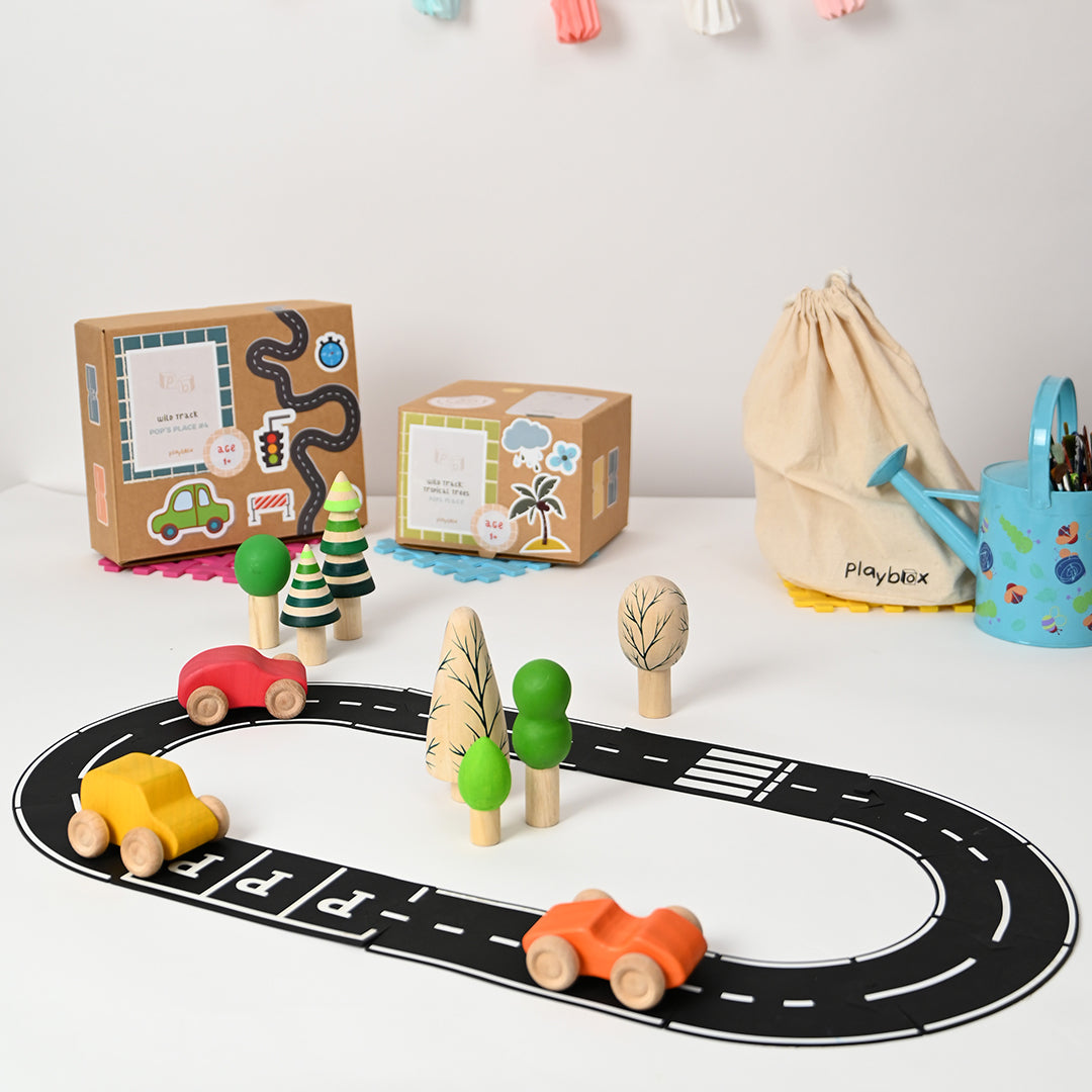 Wild Track - 7 Tropical Trees, 12 Tracks and 3 Cars