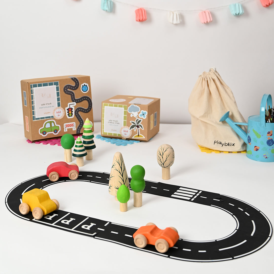 Wild Track - 7 Tropical Trees, 12 Tracks and 3 Cars