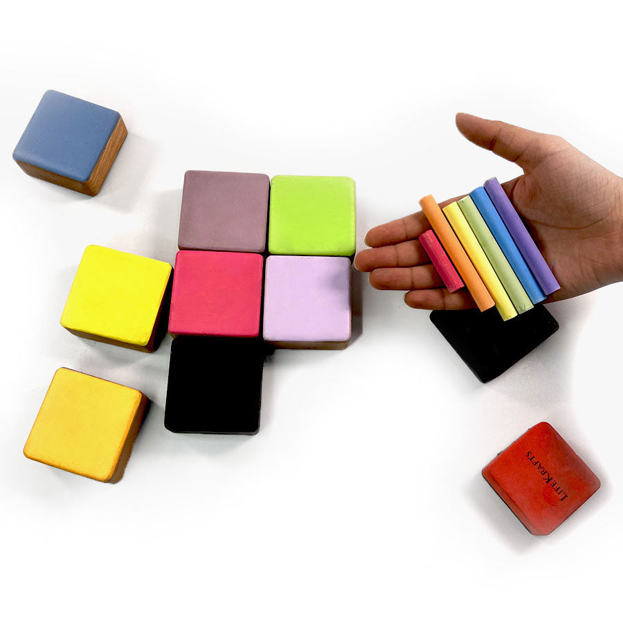Chalk Board Block 9 PCS - PlayBox