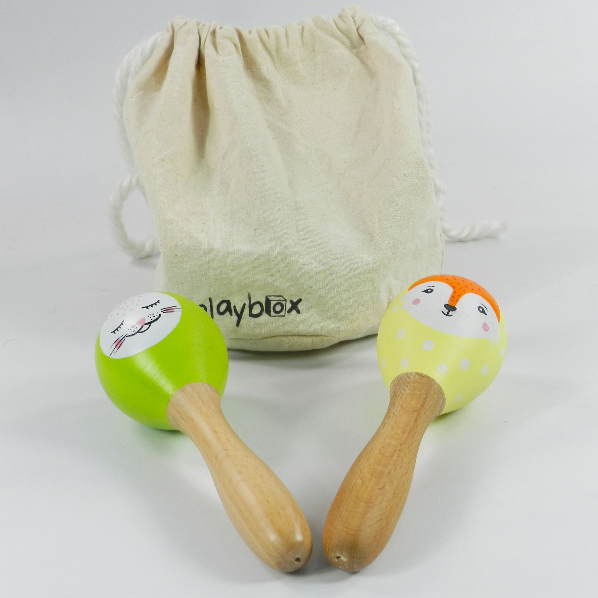Forest Rattles pack of 2