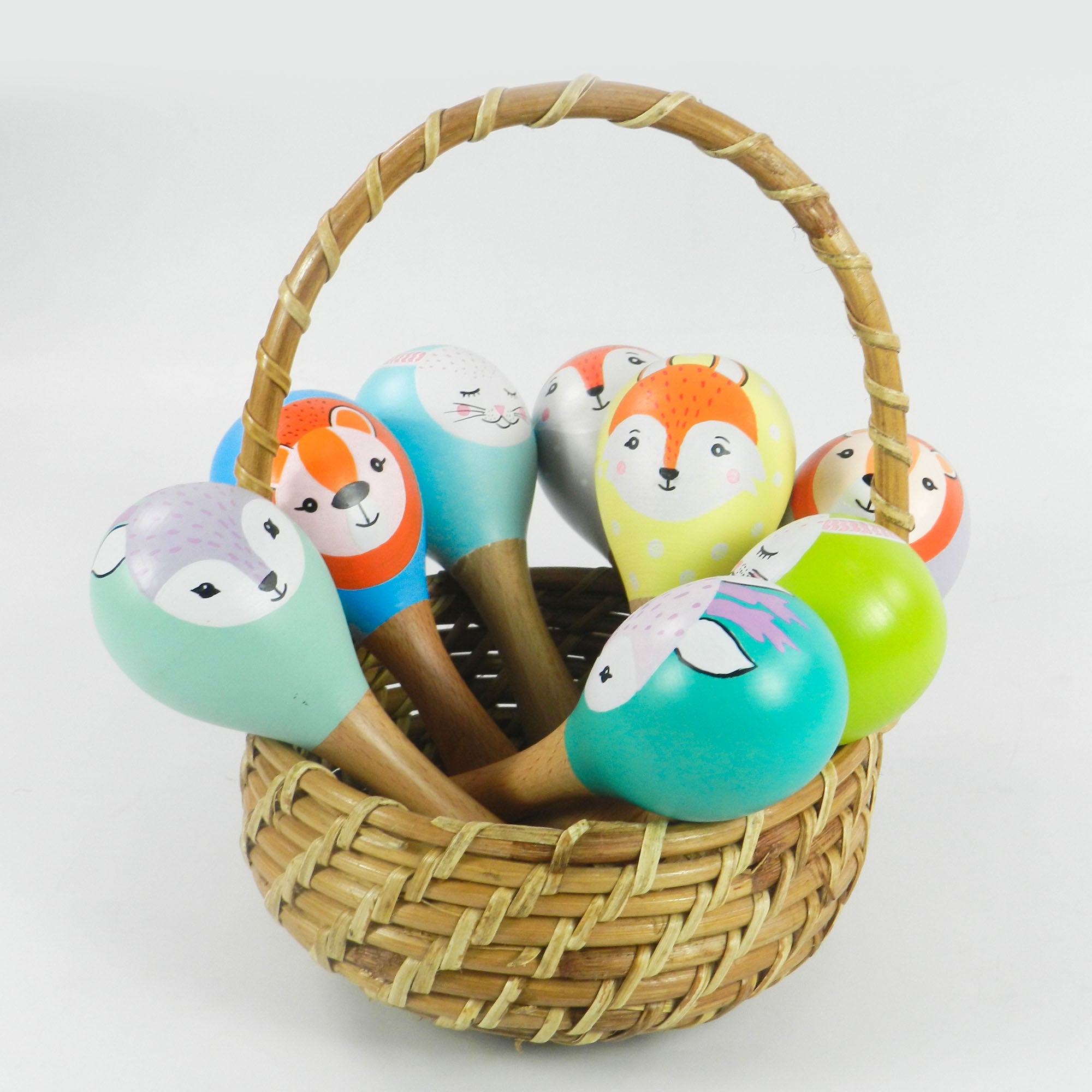 Forest Rattles pack of 2