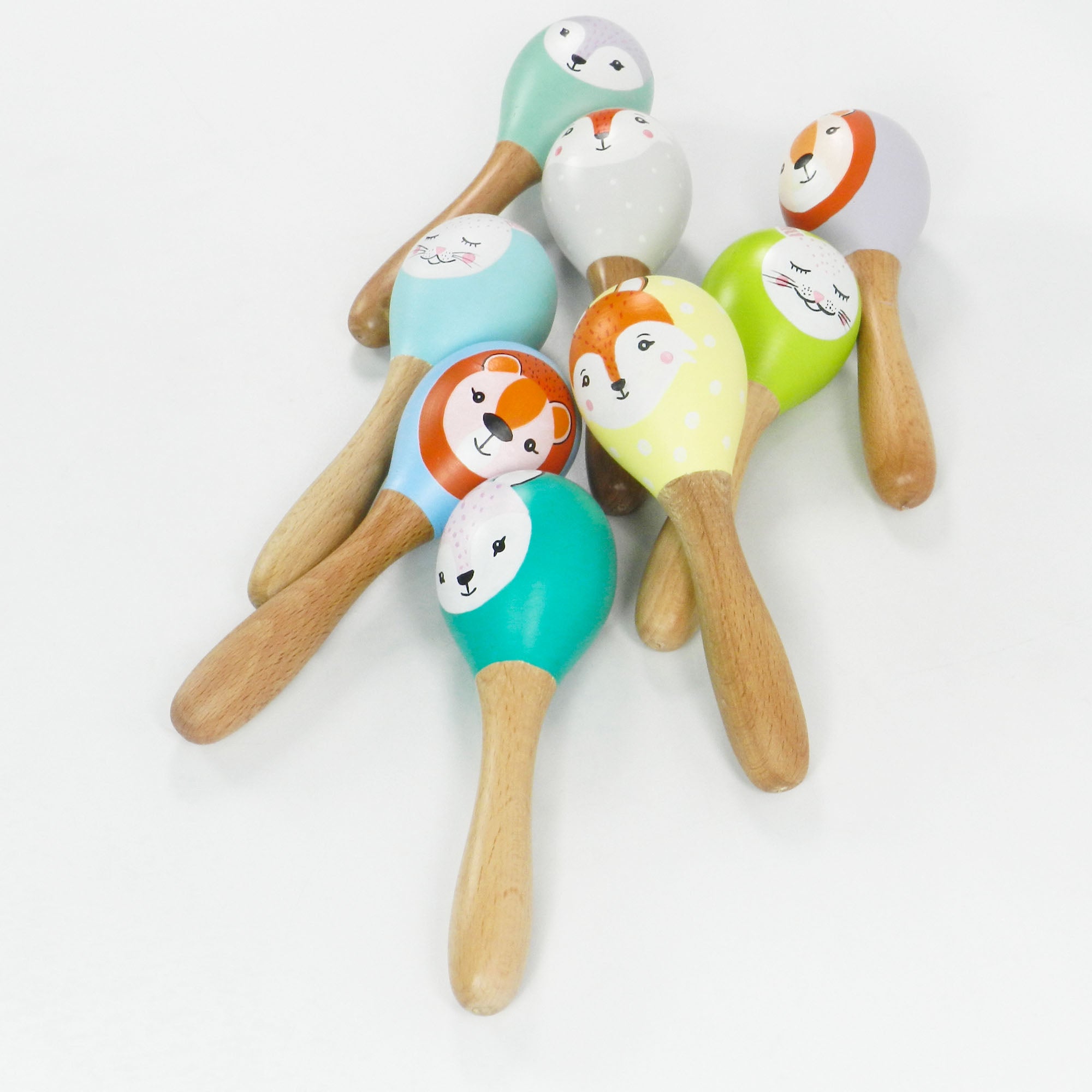 Forest Rattles pack of 2