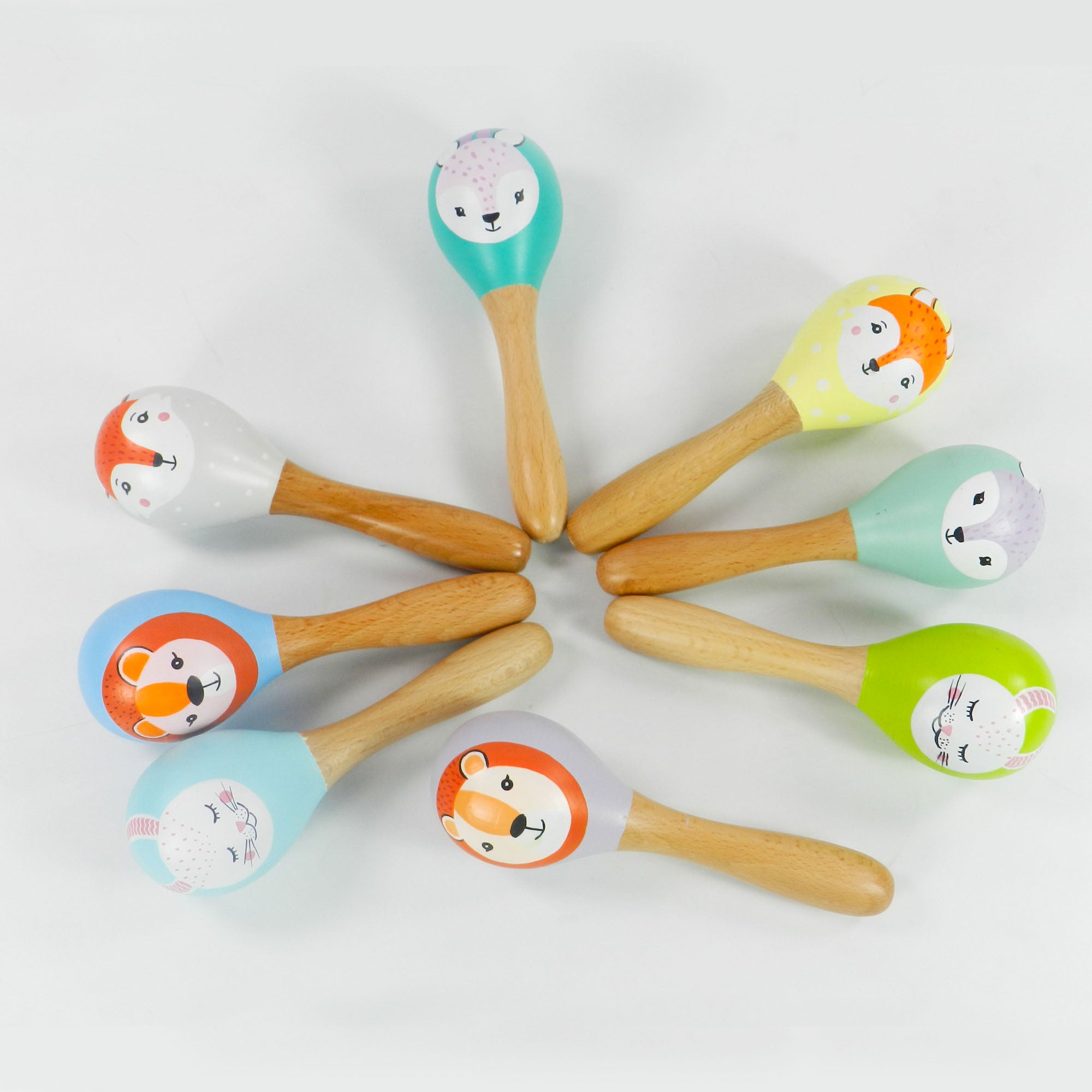 Forest Rattles pack of 2