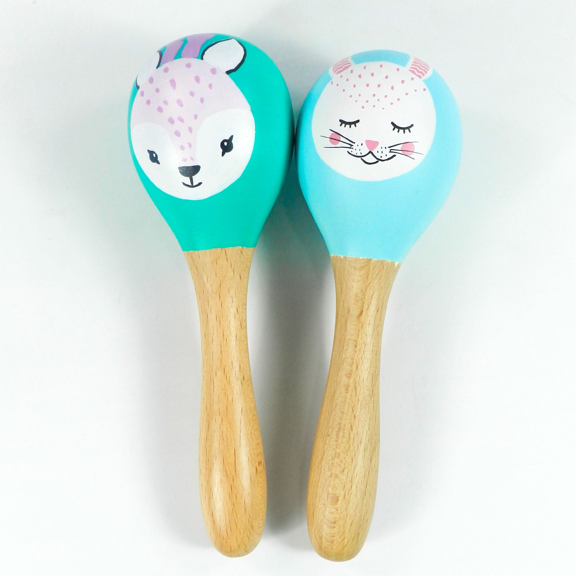 Forest Rattles pack of 2