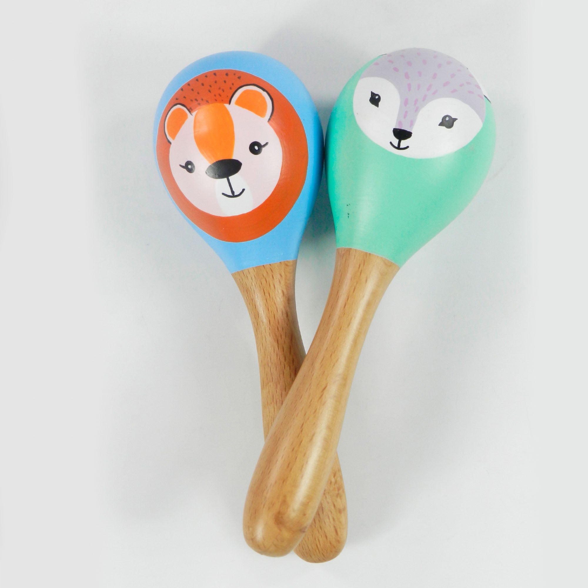 Forest Rattles pack of 2
