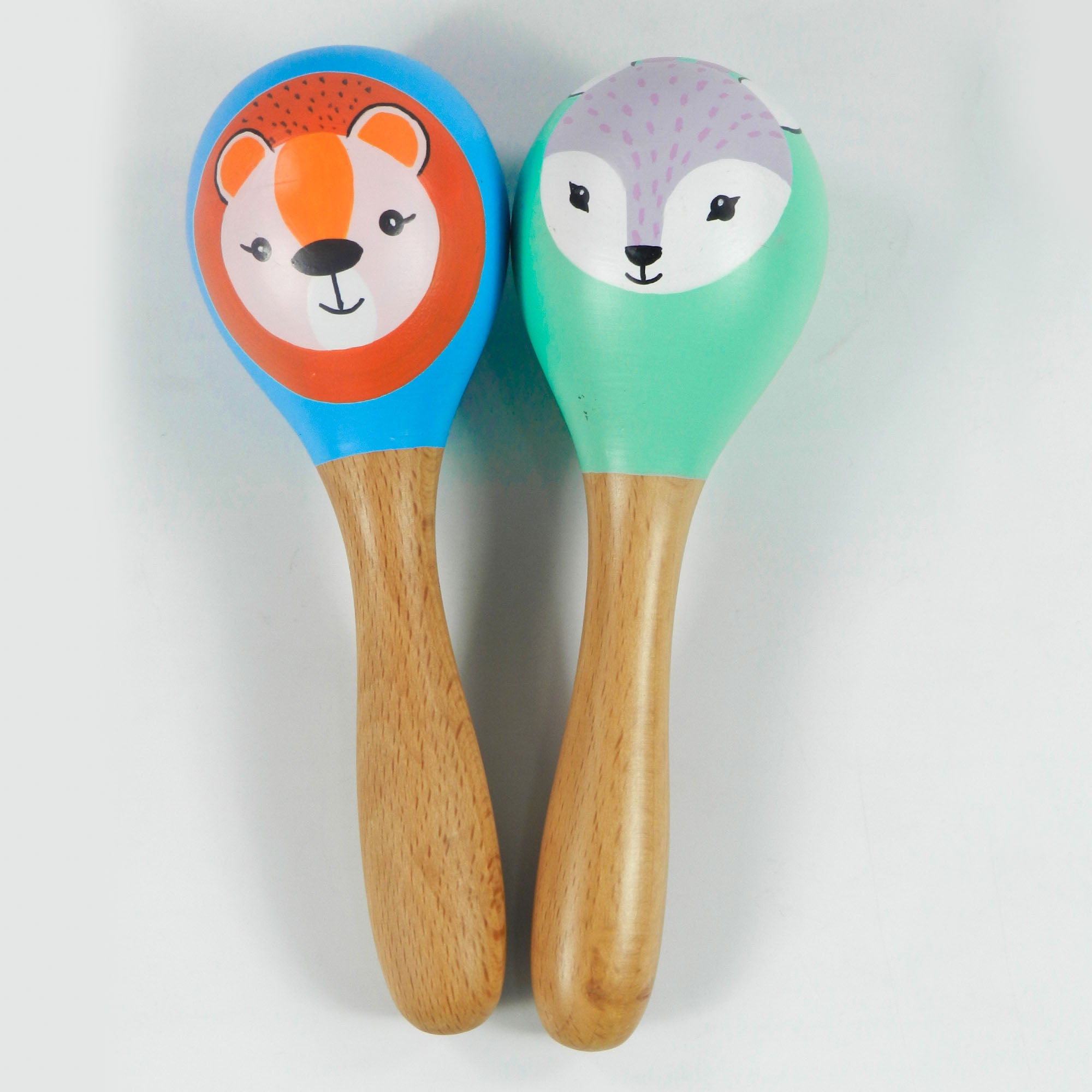 Forest Rattles pack of 2
