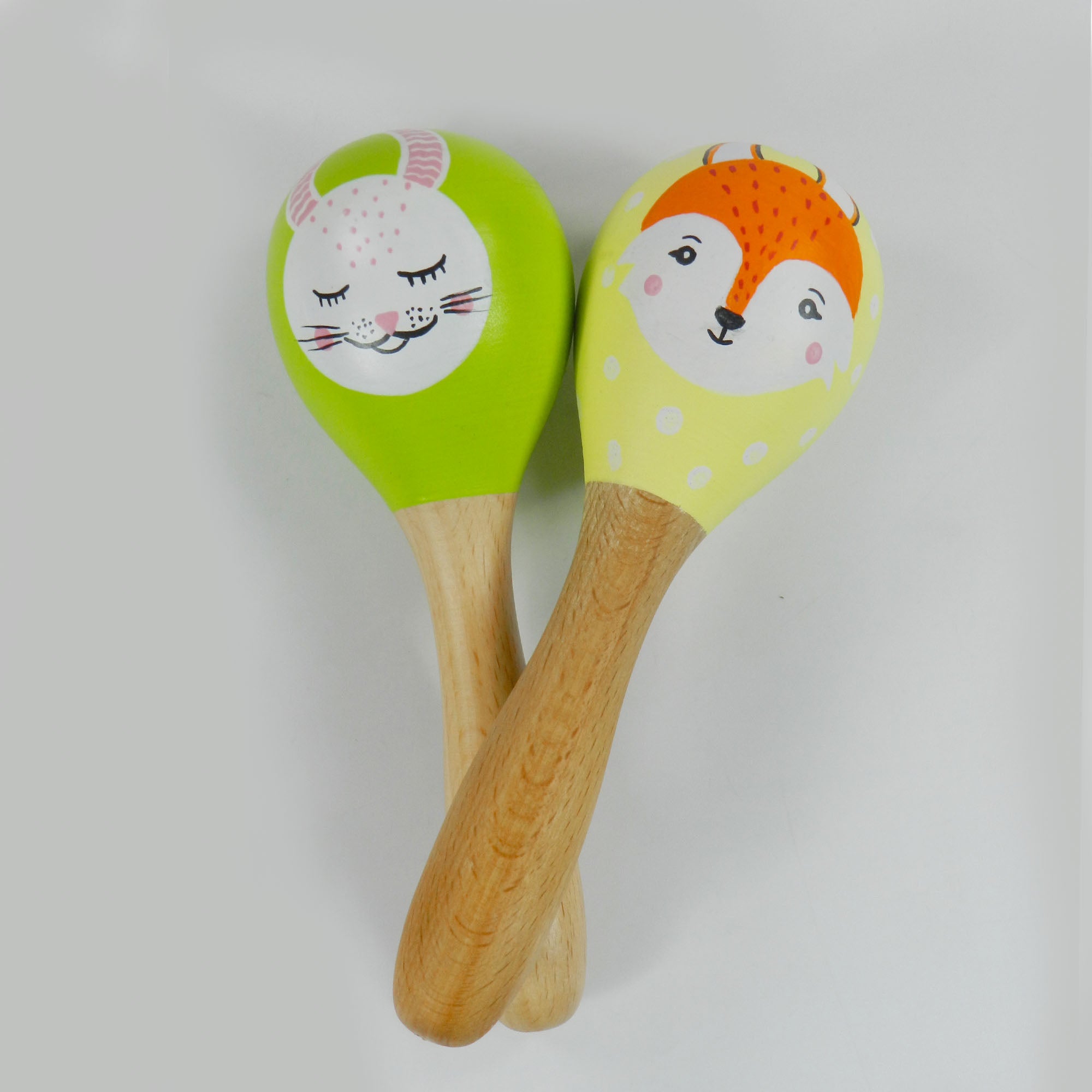 Forest Rattles pack of 2
