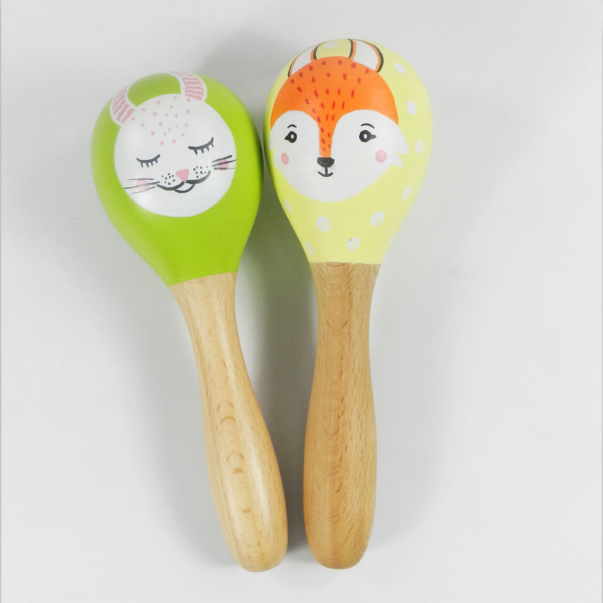Forest Rattles pack of 2